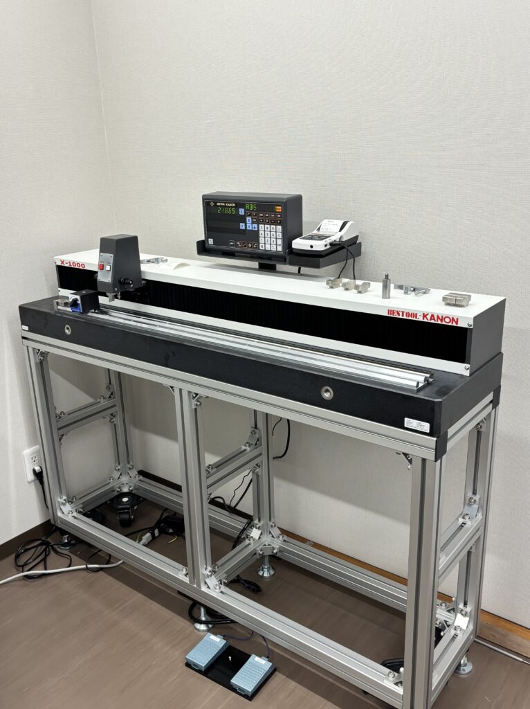 一軸シャフト専用測定器☆導入しました☆｜株式会社ヤマキン