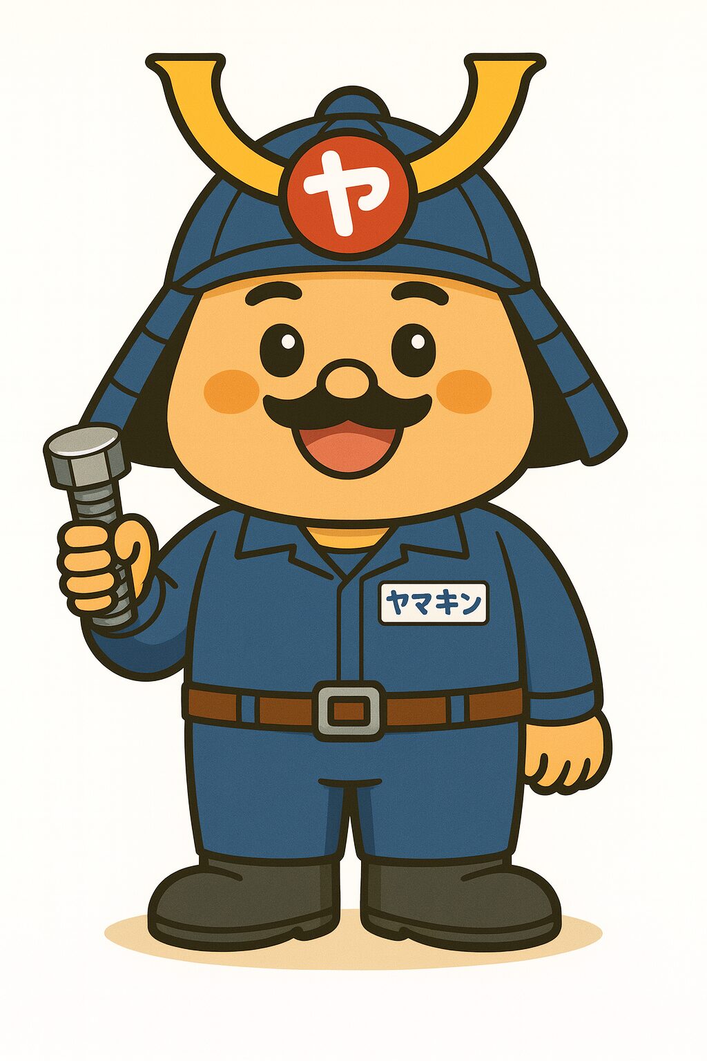 ヤマキン公式キャラクター『ヤマキンおじさん』（本名：山田ネジロウ）