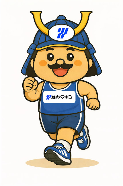ヤマキン公式キャラクター『ヤマキンおじさん』（本名：山田ネジロウ）