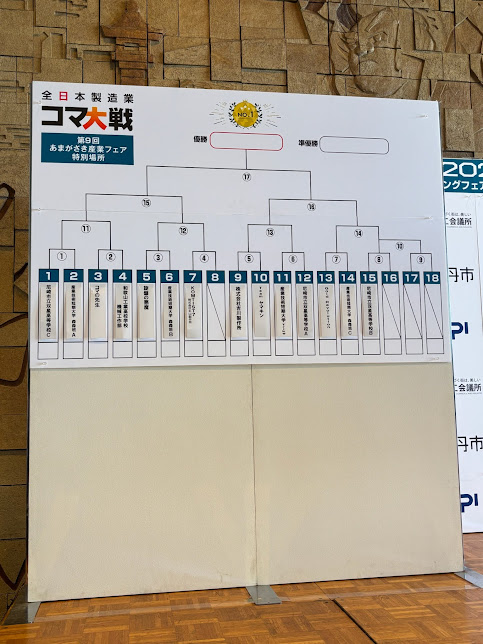 ☆全日本製造業コマ大戦 第9回 あまがさき産業フェア特別場所☆